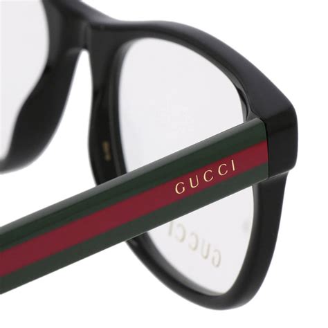 gucci glasses men prescription|men's gucci clear lens glasses.